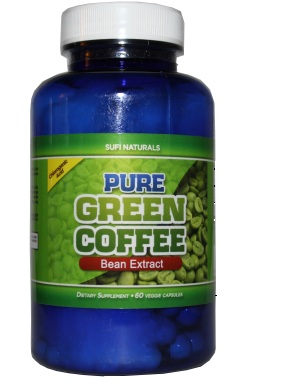 (image for) Pure Super Green Coffee Extract 800mg 60 ct